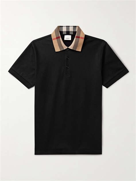 polo burberry uomo prezzo|mr porter burberry polo shirts.